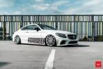 Mercedes-AMG C63 Coupe on Vossen Wheels (CV10) 2019 года